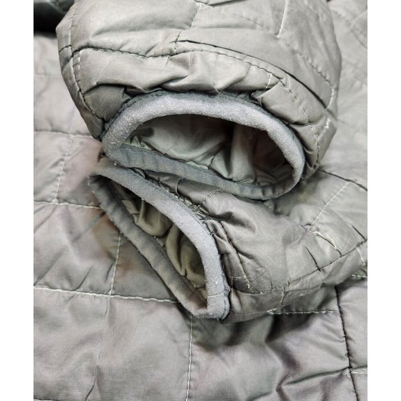 Patagonia Nano Puff 1/4 1/2 Zip Pullover Jacket Primaloft Medium Gray - Picture 6 of 7